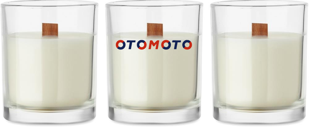 Świeca z wosku roślinnego 80gr